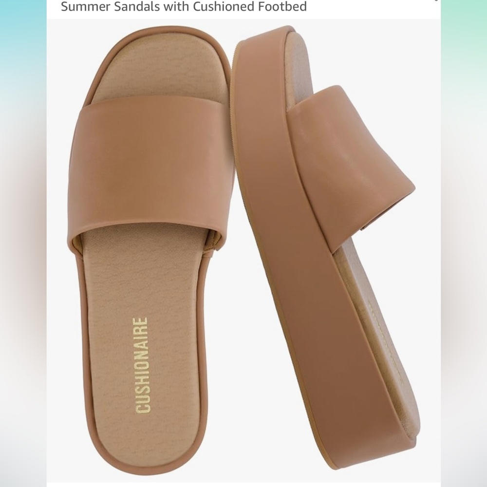 CUSHIONAIRE KUDOS Women’s Platform Sandals